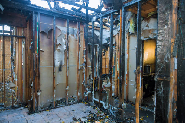 Professional Emergency Fire Cleanup technician working in Atlantic City, NJ